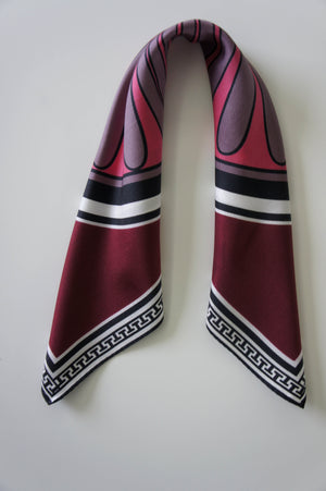 magnadi scarves contemporary designs greek prints made in greece silk scarves