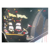 Skyriano: The Ship of Life - Digital Printed Square Silk Scarf