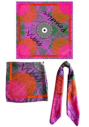  stylish women accessory made in greece magnadi silk scarves summer colors