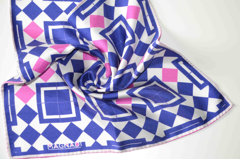 pocket square silk scarf made in greece magnadi scarves